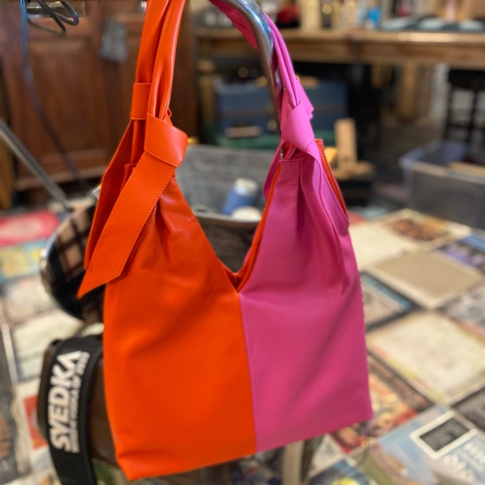 Pink & Orange Shoulder Bag
